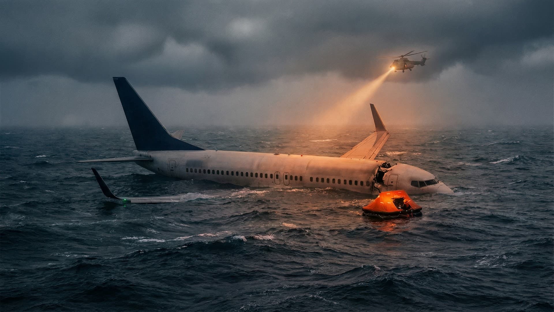 We Survived a Plane Crash in the Middle of the Ocean